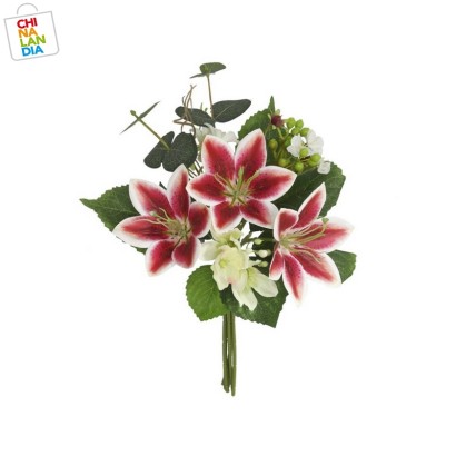 ATADO LILIES ROJO