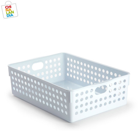CESTA DE ORDENACIÓN ATLAS N° 3 BLANCO 1,85€|CHINALANDIA
