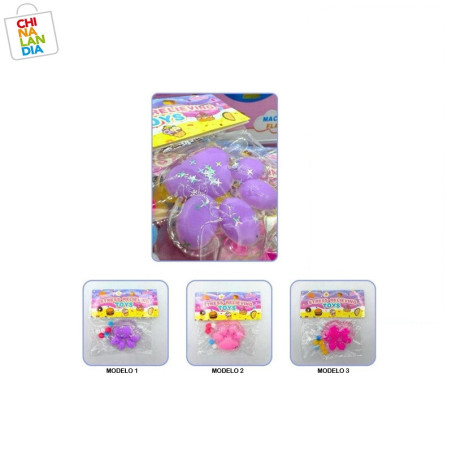 JUGUETE ANTIESTRES PEGAJOSOS Y SUAVES TRANSPARENTE 1,95€|CHINALANDIA