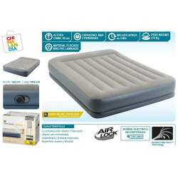 CAMA DE AIRE DURA-BEAM STANDARD C/BOMBA ELECTRICA 152X203X30CM 55,00€|CHINALANDIA