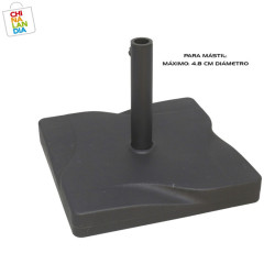 BASE SOMBRILLA CEMENTO RECUBIERTO DE PLASTICO 20KG 24,95€|CHINALANDIA