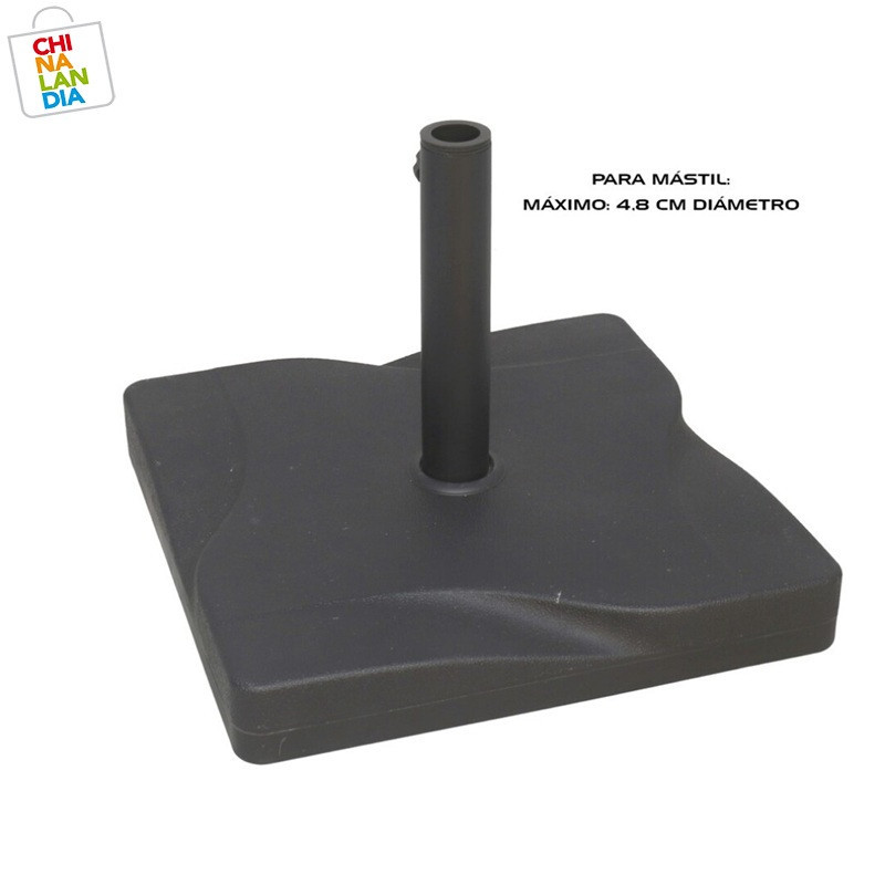 BASE SOMBRILLA CEMENTO RECUBIERTO DE PLASTICO 20KG 24,95€|CHINALANDIA BASE SOMBRILLA CEMENTO RECUBIERTO DE PLASTICO 20KG 24,95€|CHINALANDIA