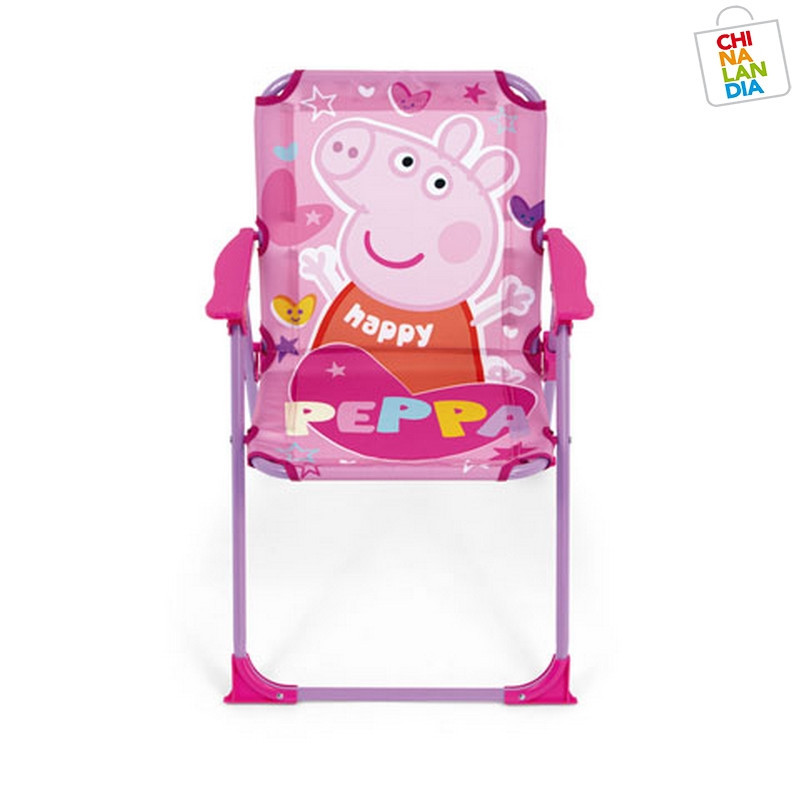 SILLA PLEGABLE PEPPA PIG 17,95€|CHINALANDIA SILLA PLEGABLE PEPPA PIG 17,95€|CHINALANDIA