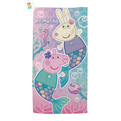 PEPPA - TOALLA MICRO 245G 70X140CM 6,95€|CHINALANDIA