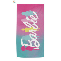 TOALLA DE MICROFIBRA BARBIE 70X140CM 6,95€|CHINALANDIA