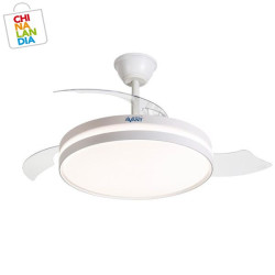 VENTILADOR TECHO ASPAS RETRÁCTILES CON MANDO 69,95€|CHINALANDIA