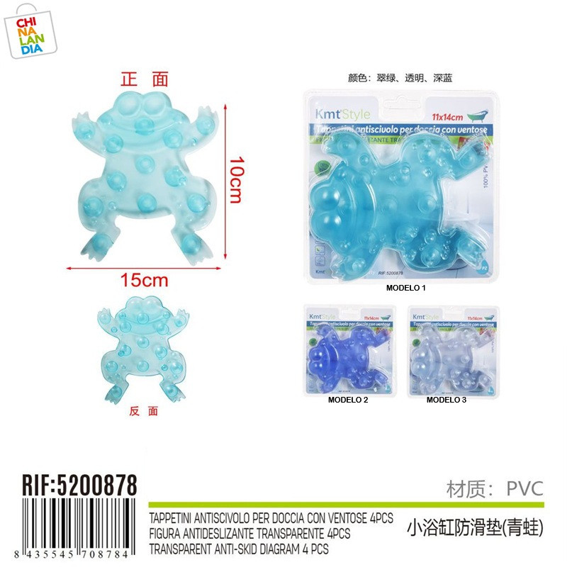 FIGURA ANTIDESLIZANTE CON VENTOSA RANA 2,40€|CHINALANDIA FIGURA ANTIDESLIZANTE CON VENTOSA RANA 2,40€|CHINALANDIA