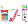 MARCADOR FLUORESCENTE 6 U PACK AHORRO 2,60€|CHINALANDIA