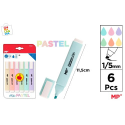 MARCADOR PASTEL 6 U PACK AHORRO 2,60€|CHINALANDIA