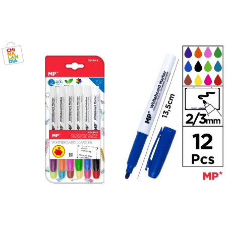 MARCADOR DE PIZARRA 12 U COLORES VARIOS 5,50€|CHINALANDIA