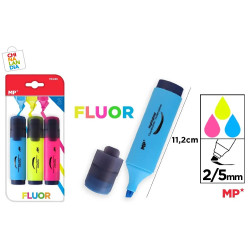 MARCADOR FLUORESCENTE 3 U PACK AHORRO 1,40€|CHINALANDIA