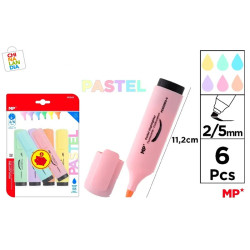 MARCADOR PASTEL 6 U PACK AHORRO 2,40€|CHINALANDIA