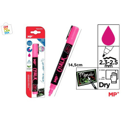MARCADOR TIZA LÍQUIDA LIMPIEZA EN SECO ROSA 1,75€|CHINALANDIA
