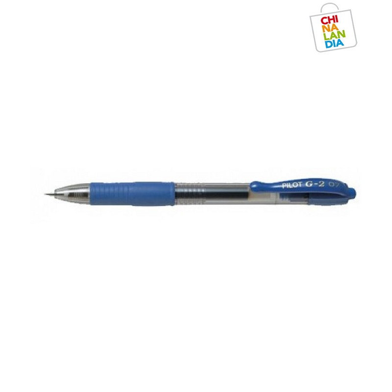 BOLÍGRAFO GEL PILOT G2 AZUL (05) PILOT 1,95€|CHINALANDIA BOLÍGRAFO GEL PILOT G2 AZUL (05) PILOT 1,95€|CHINALANDIA