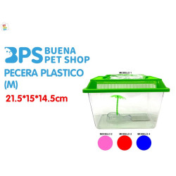 PECERA PLASTICO M 21.5X15X14.5CM 3,10€|CHINALANDIA