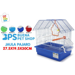 JAULA PARA PAJARO 27.5X19.5X30CM 9,95€|CHINALANDIA