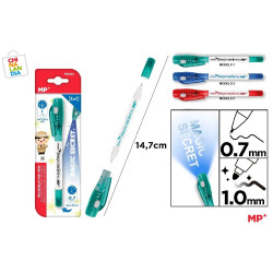 BOLÍGRAFO TINTA INVISIBLE MAGIC SECRET 2 EN 1 1,15€|CHINALANDIA