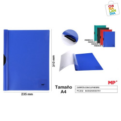 CARPETA CON CLIP A4 NEGRO 0,85€|CHINALANDIA