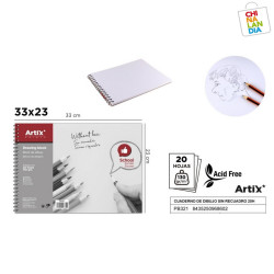BLOCK DE DIBUJO SIN RECUADRO 20 HOJAS 1,45€|CHINALANDIA