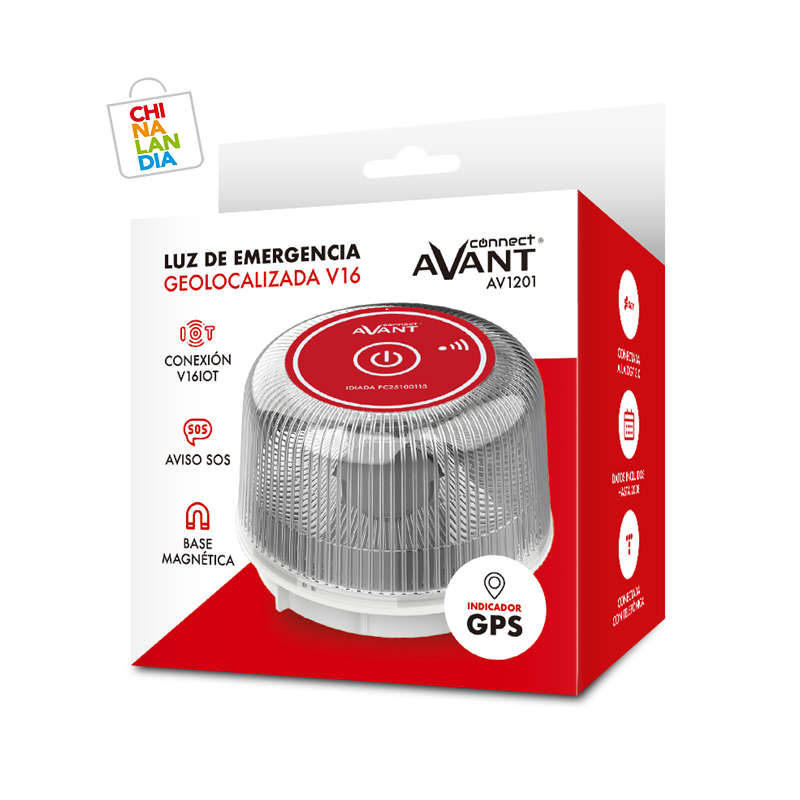 BALIZA V16 LUZ EMERGENCIA DGT 29,95€|CHINALANDIA