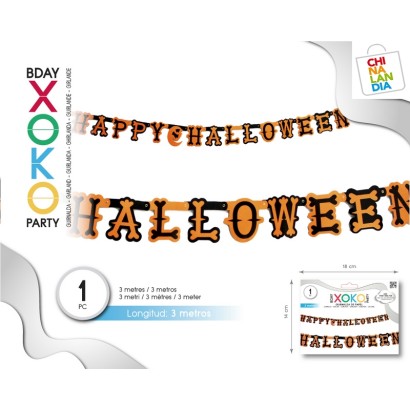 BANNER HAPPY HALLOWEEN