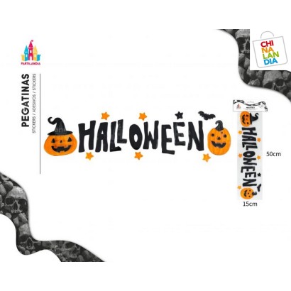 PEGATINA GEL HALLOWEEN