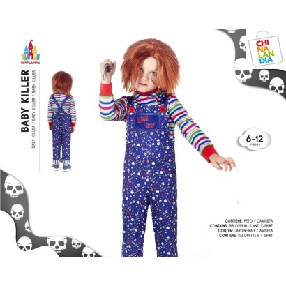 BABY KILLER DOLL 6-12M