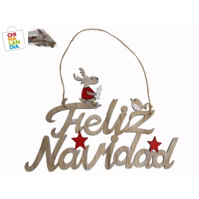 COLGANTE FELIZ NAVIDAD...