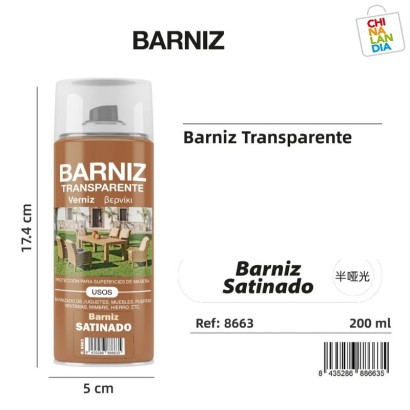 BARNIZ SATINADO 200ML
