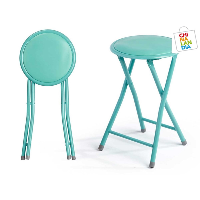 TABURETE PLEGABLE PVC VERDE 11,95€ | CHINALANDIA