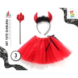 SET TUTU DIABLESA 3PC