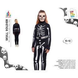 SKULL SOLDIER WOMAN 10-12