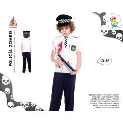 POLICIA NIÑO ZOMBIE 10-12