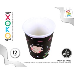 VASO 9OZ HLW 12PC