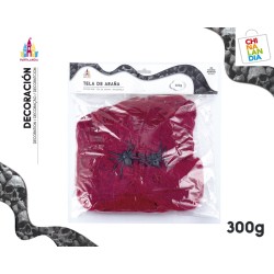 TELARAÑA 300G ROJO