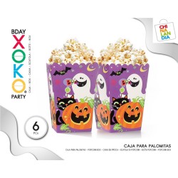 CAJA PALOMITAS HLW PRINT 6PC