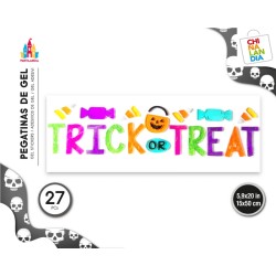 PEGATINA GEL TRICK OR TREAT