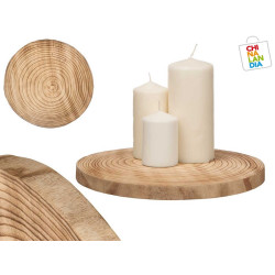 SOPORTE REDONDO MADERA JUMBO 6,50€ | CHINALANDIA