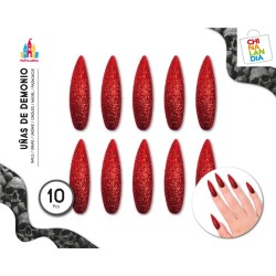 UÑAS DE DEMONIO PURPURINA