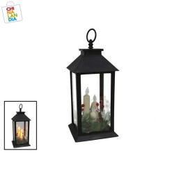 FAROL C/3 VELAS LED 30,5X14CM