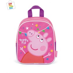 MOCHILA PEPPA PIG 24X20X10CM