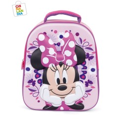 MOCHILA MINNIE 3D 26X32X10CM