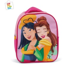 MOCHILA PRINCESAS 24X20X10CM