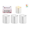 SET 3 VELAS LED TACO PLATA 2,20€ | CHINALANDIA