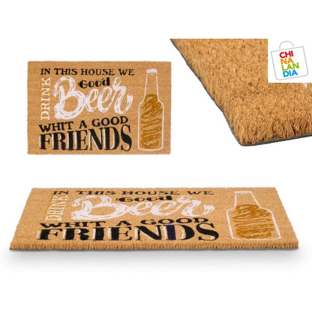 FELPUDO BEER 40X60CM 6,50€ | CHINALANDIA