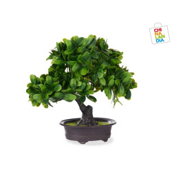 BONSAI PLASTICO FLORES VERDES 7,95€ | CHINALANDIA