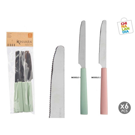 SET 6 CUCHILLOS SURT 2 1,95€ | CHINALANDIA