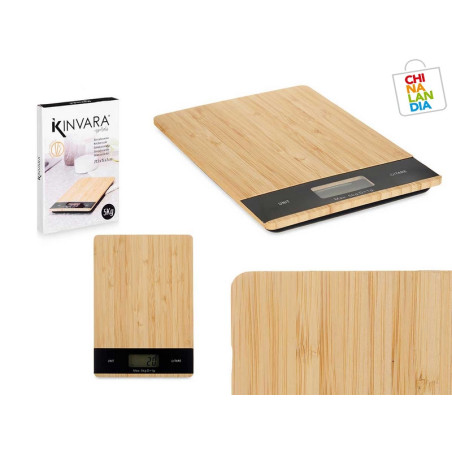 BASCULA DIGITAL BAMBU 5KG 9,95€ | CHINALANDIA