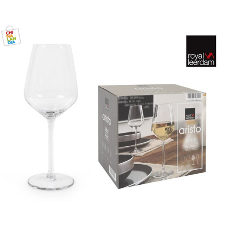 SET 6 COPAS VINO 38CL ARISTO 13,95€|CHINALANDIA