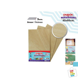 TABLERO CHAPON 40X60CM 2,95€ | CHINALANDIA